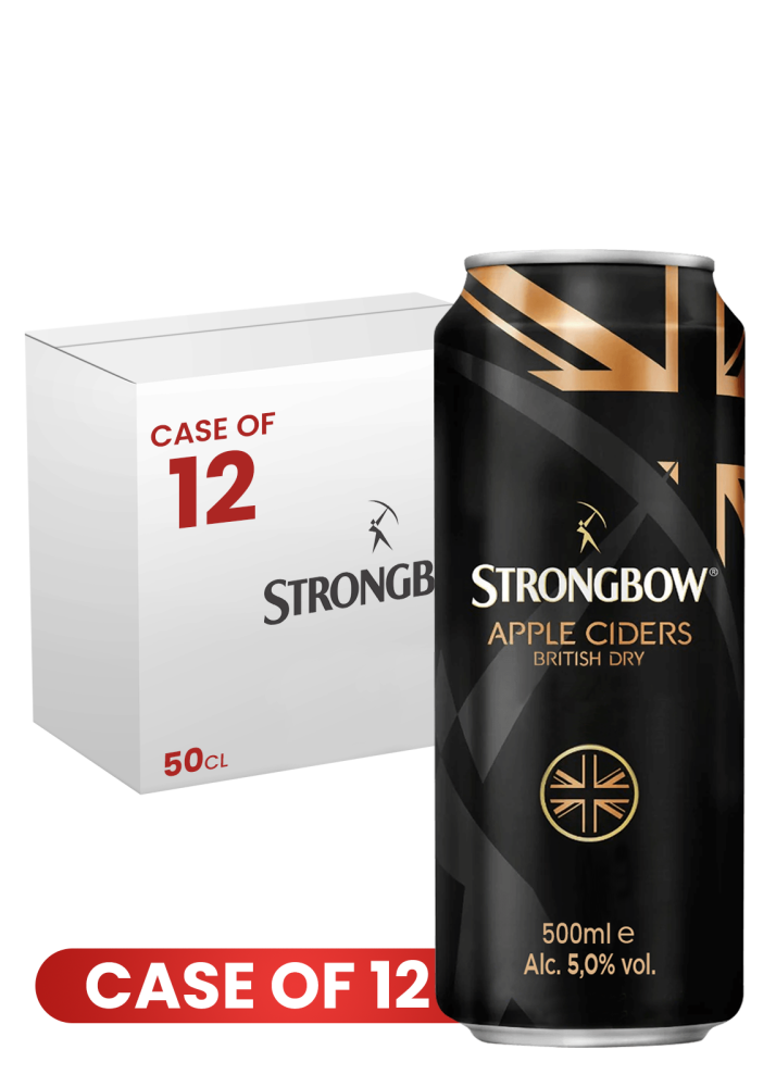 Strongbow Cider Can 50 Cl. X 12 Case