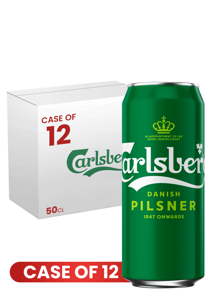 Carlsberg Can 50 CL X 12 Case