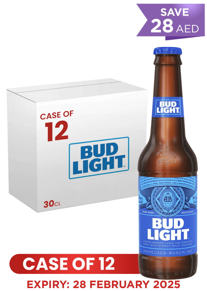 Budweiser Bud Light Btl 30 Cl X 12 Case