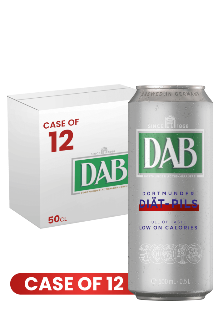 Dab Diat Pils Silver Can 50cl X 12 Case