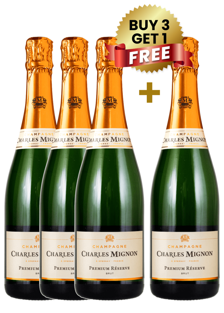 Charles Mignon Premium Reserve Brut (Buy 3 Get 1 Free)