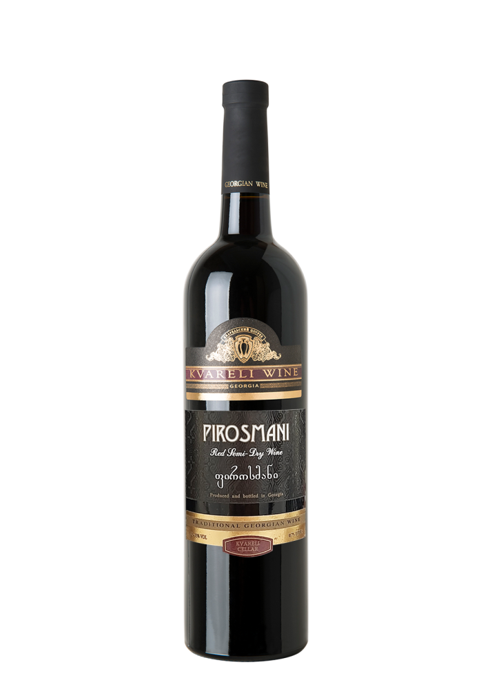 Kvareli Wine Pirosmani Medium Dry Red 75Cl