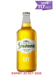 Savanna Dry Cider Btl 33 Cl X 24 Promo