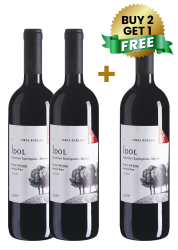 Lucien Arkas Baglari Idol Cabernet Sauvignon-Merlot 75cl (Buy 2 Get 1 Free)