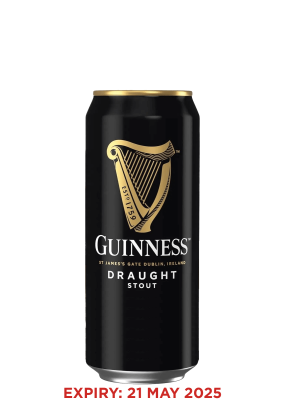 Guinness Draught Stout Can 44cl X 24 Promo