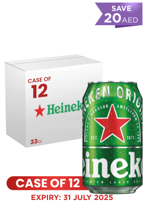 Heineken Can 33 CL X 12 Case