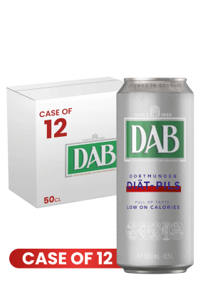 Dab Diat Pils Silver Can 50cl X 12 Case