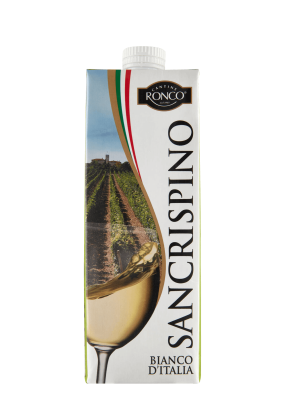 San Crispino Vino Bianco Brik 1L By Cantine Ronco