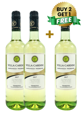 Villa Cardini Garganega Trebbiano Veneto 75Cl (Buy 2 Get 1 Free)