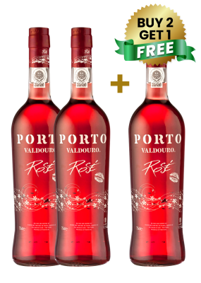 Valdouro Rose Port 75Cl (Buy 2 Get 1 Free)