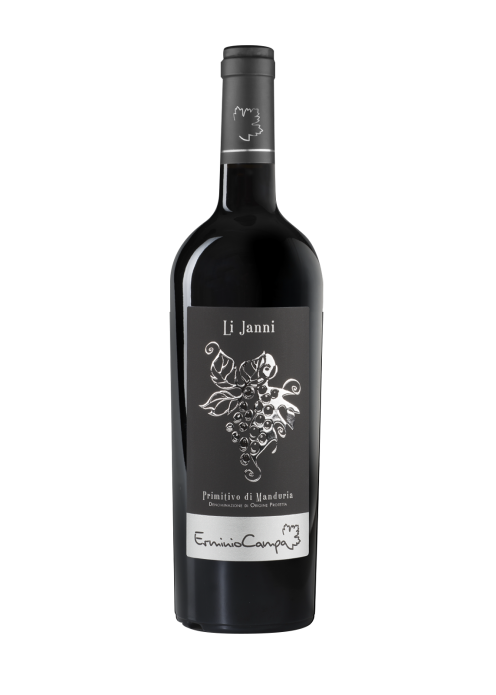 Erminio Campa Li Janni Primitivo D Manduria Dop   75Cl Promo